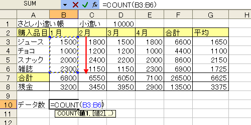 count関数